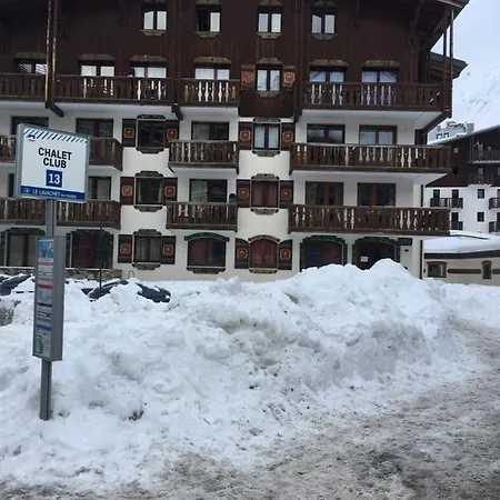 Studio 1 Cabine Chalet Club III Refait A Neuf Tignes Exterior foto